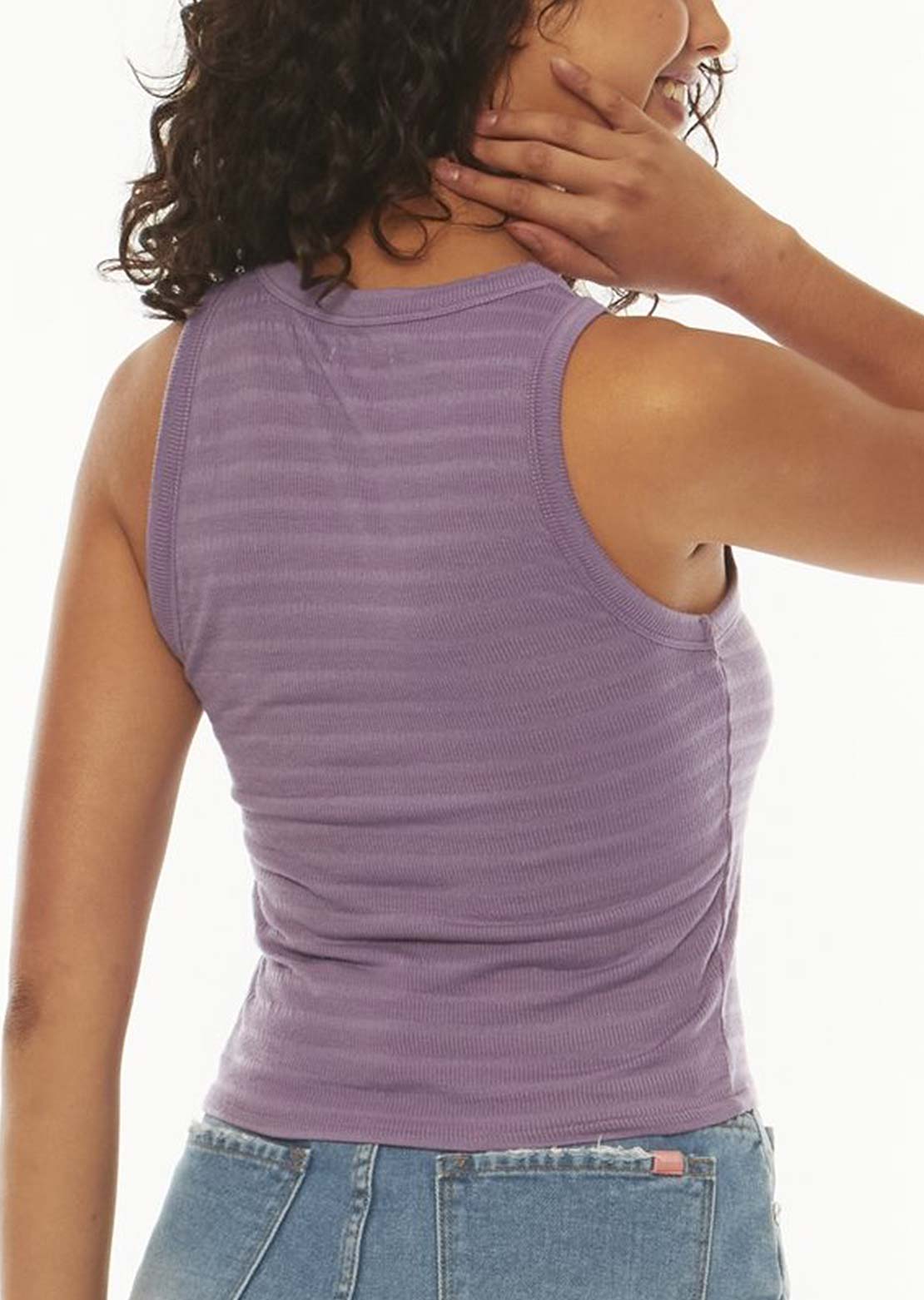 Sisstr Women&#39;s Suns Out Knit Tank Lilac Smoke