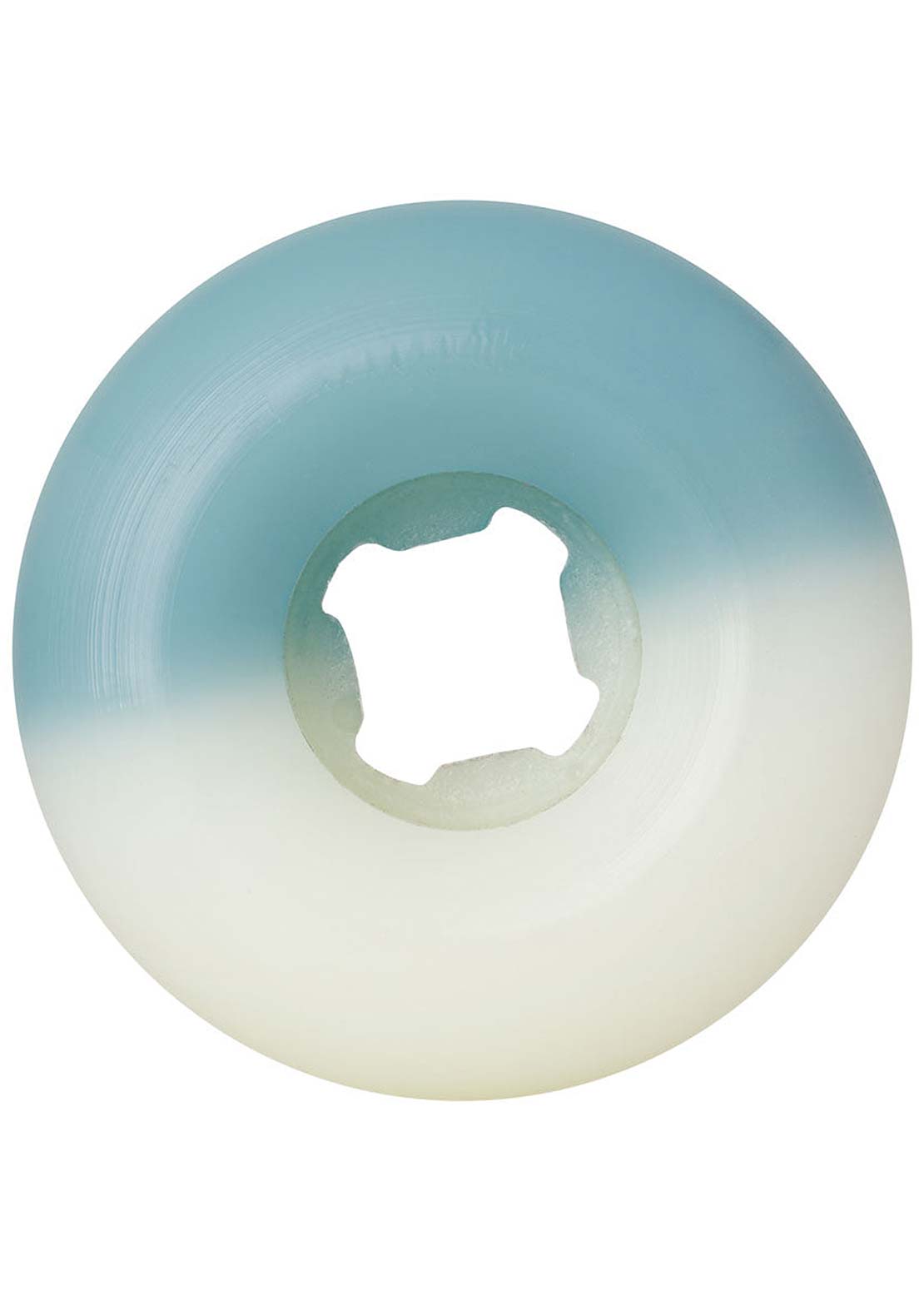 Slime Balls Hairballs 50-50 95A Skateboard Wheels White/Teal