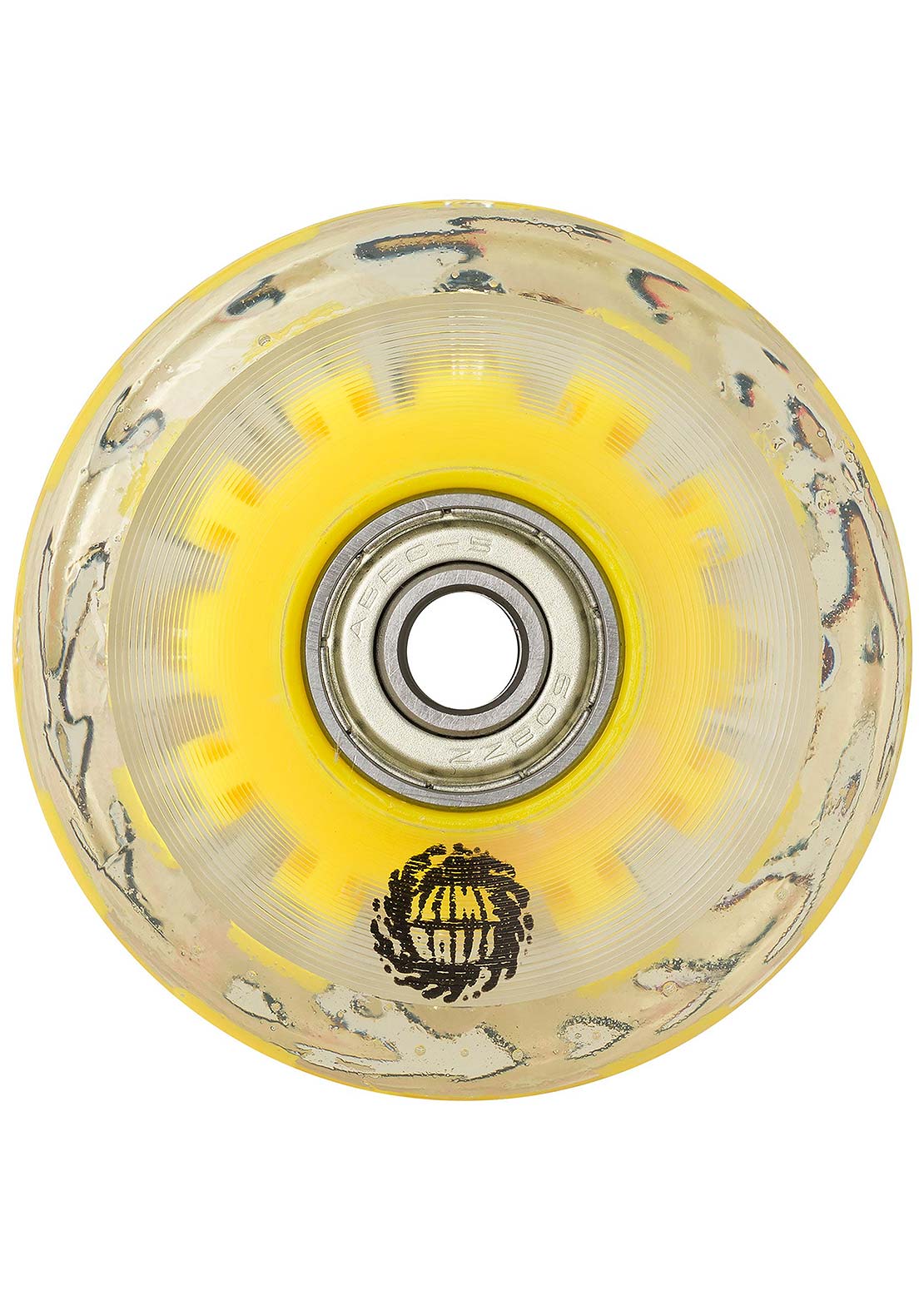 Slime Balls Light UPS LED OG Slime 78A Skateboard Wheels White/Red