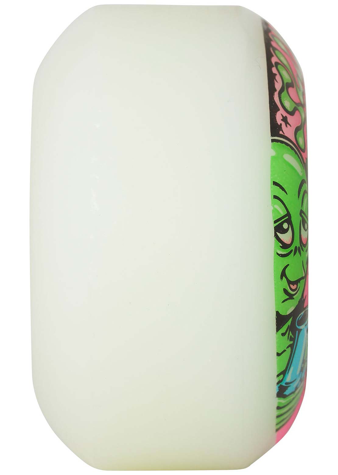 Slime Balls Saucers 99A Skateboard Wheels White
