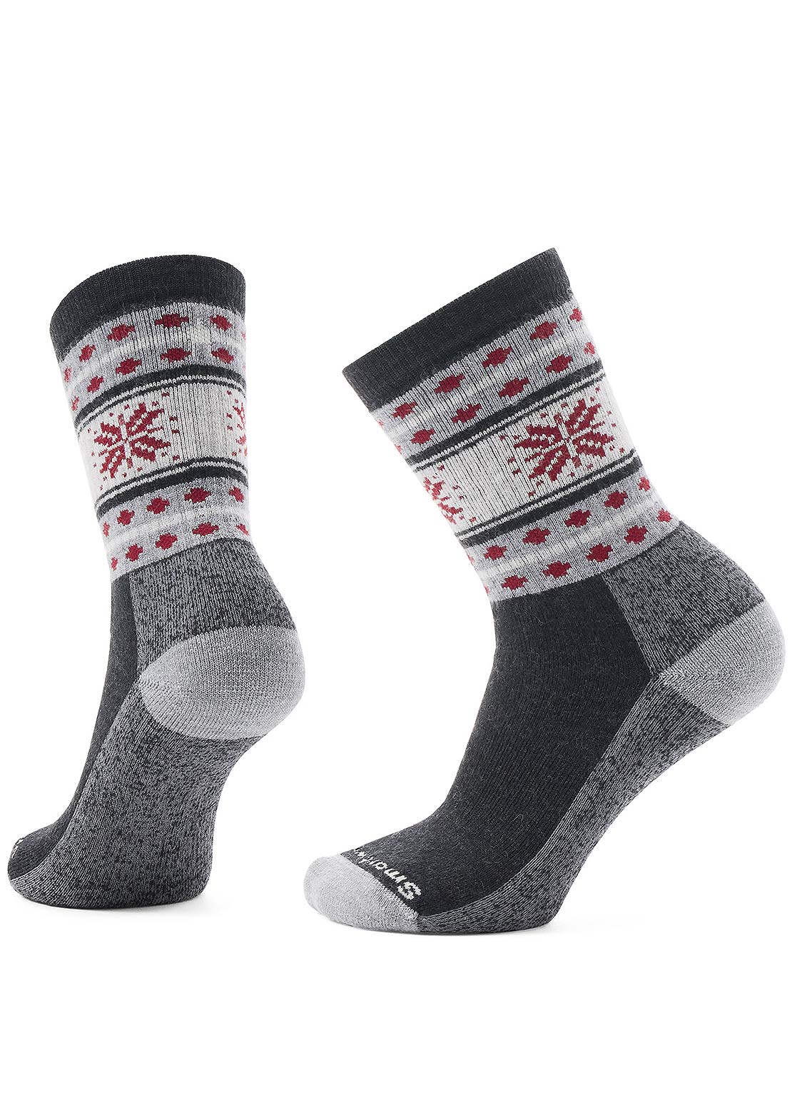 Smartwool Everyday Snowflake Dream Crew Socks Charcoal