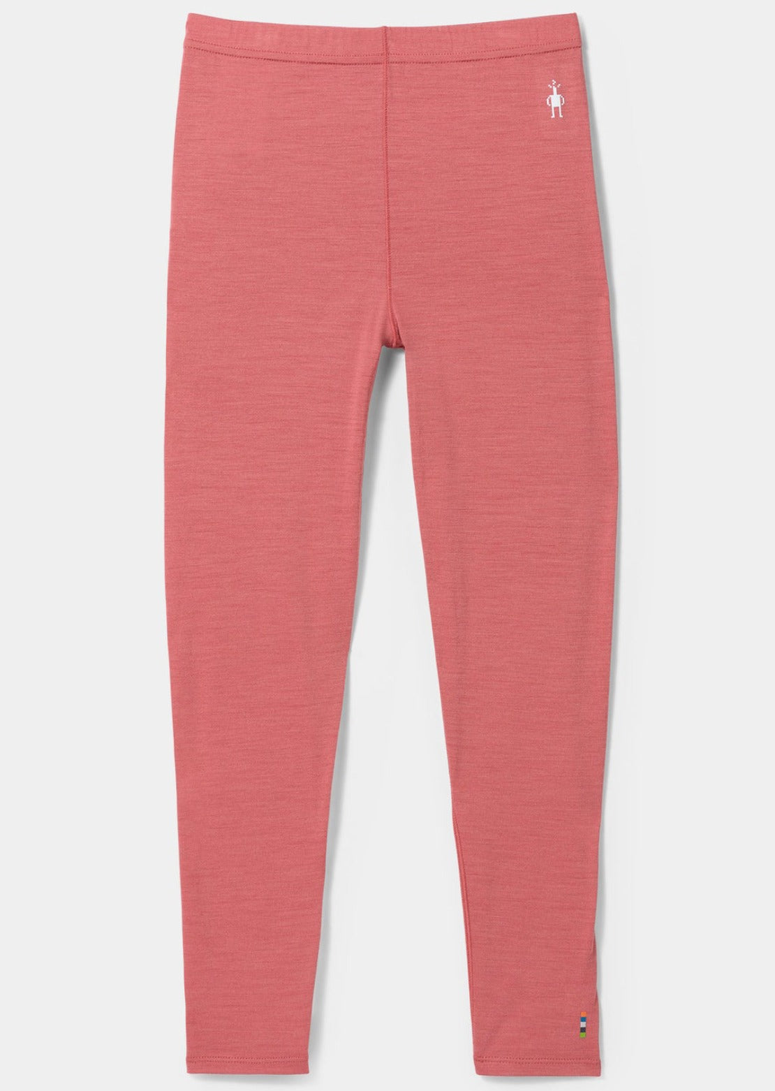 Smartwool Junior Classic Merino Blend Boxed Base Layer Bottom Rosewood