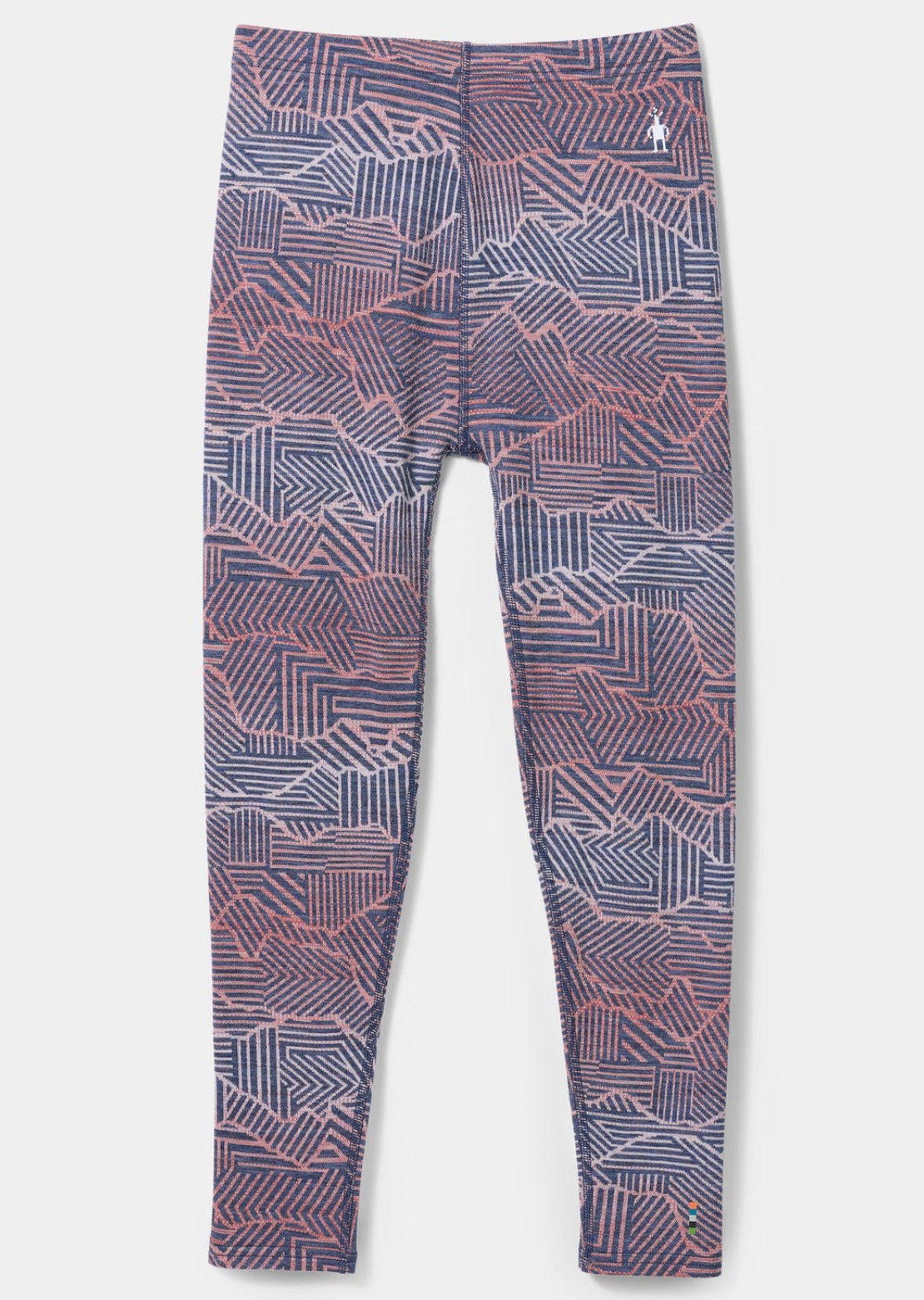 Smartwool Junior Classic Thermal Merino Base Layer Bottom Nightfall Linear Peaks