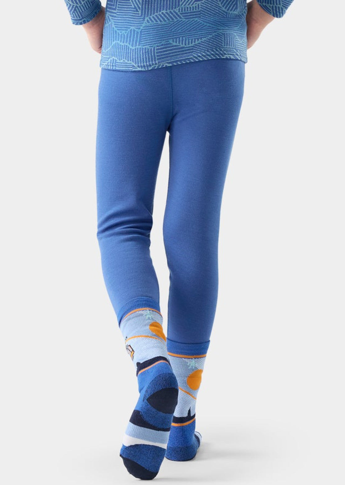 Smartwool Junior Classic Thermal Merino Base Layer Bottom Royal Indigo