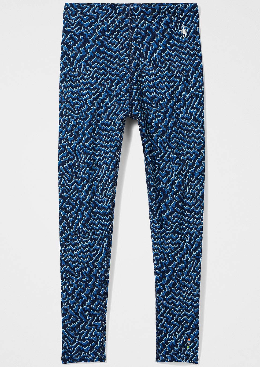 Smartwool Junior Classic Thermal Merino Base Layer Bottom Nival Blue Retro Line