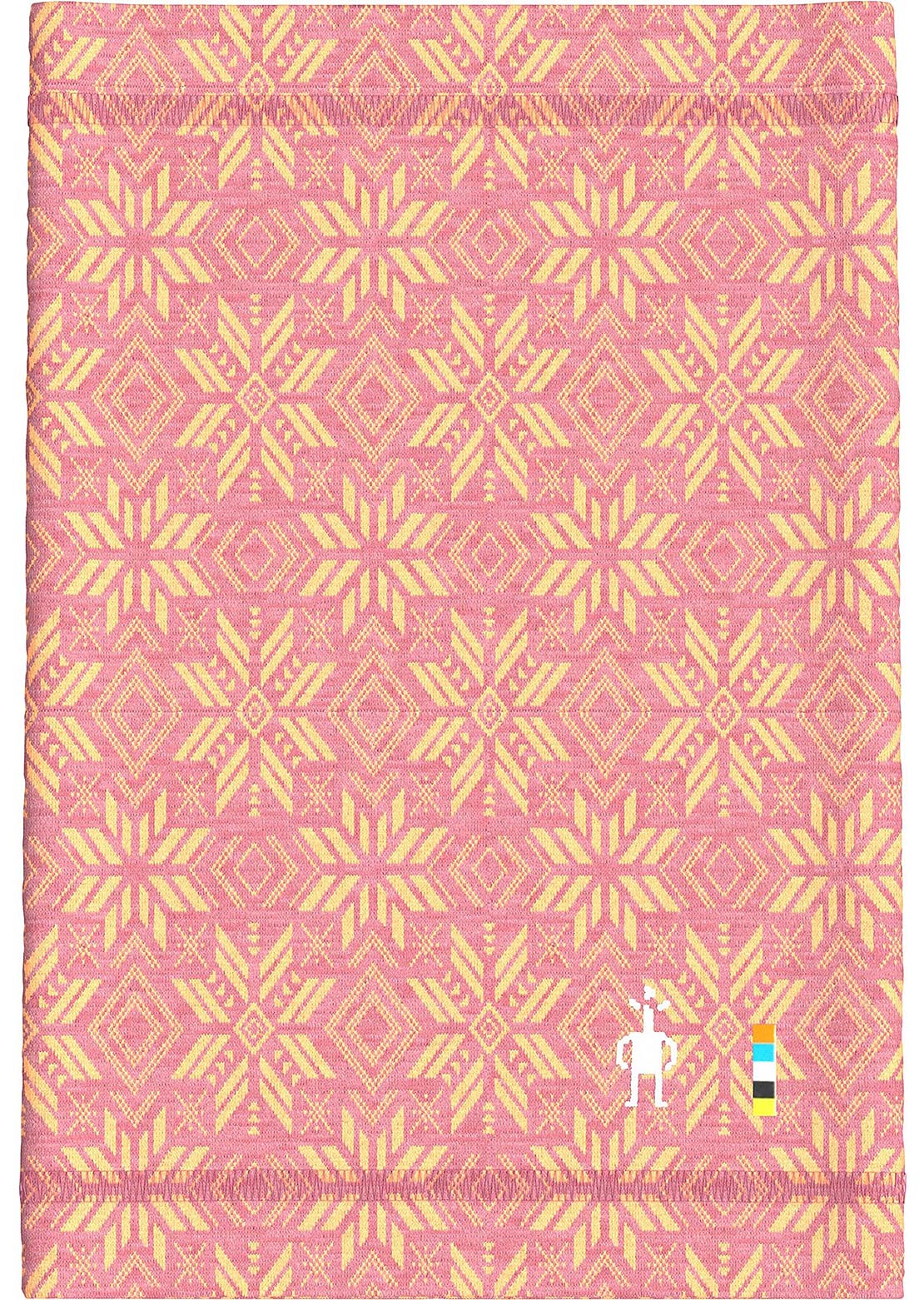 Smartwool Junior Thermal Merino Neck Gaiter Garden Pink Digi Snow