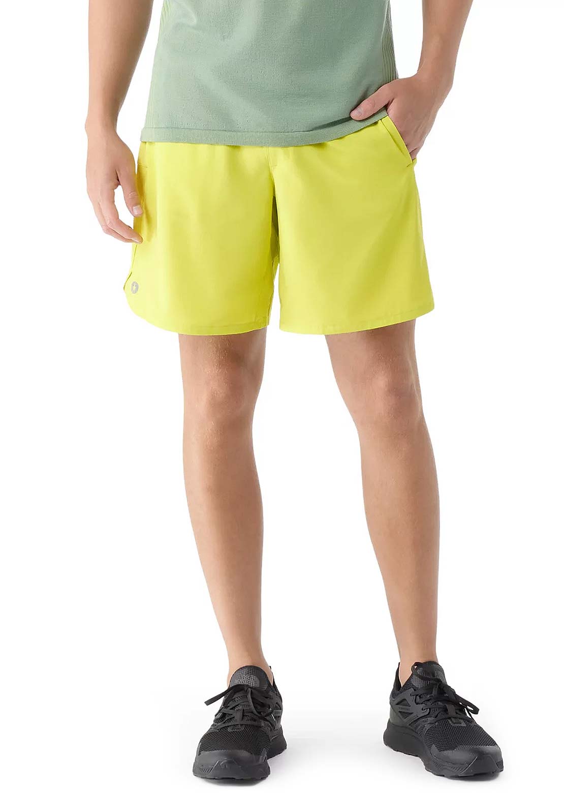 Smartwool Men&#39;s Active Lined 7&#39;&#39; Shorts Limeade