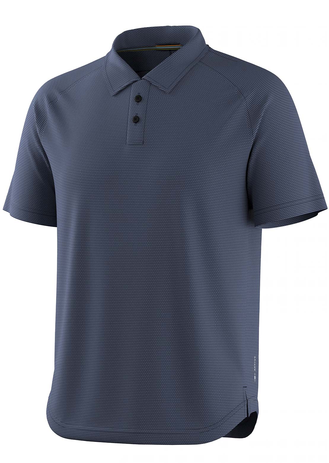 Smartwool Men's Active Mesh Polo Nightfall Blue/Deep Navy