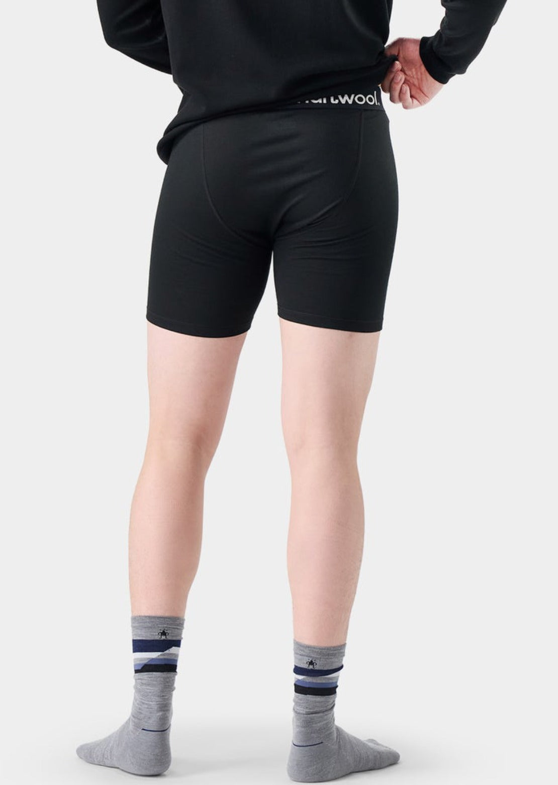 Smartwool Men's Active Wind Boxer Boxed Brief Black