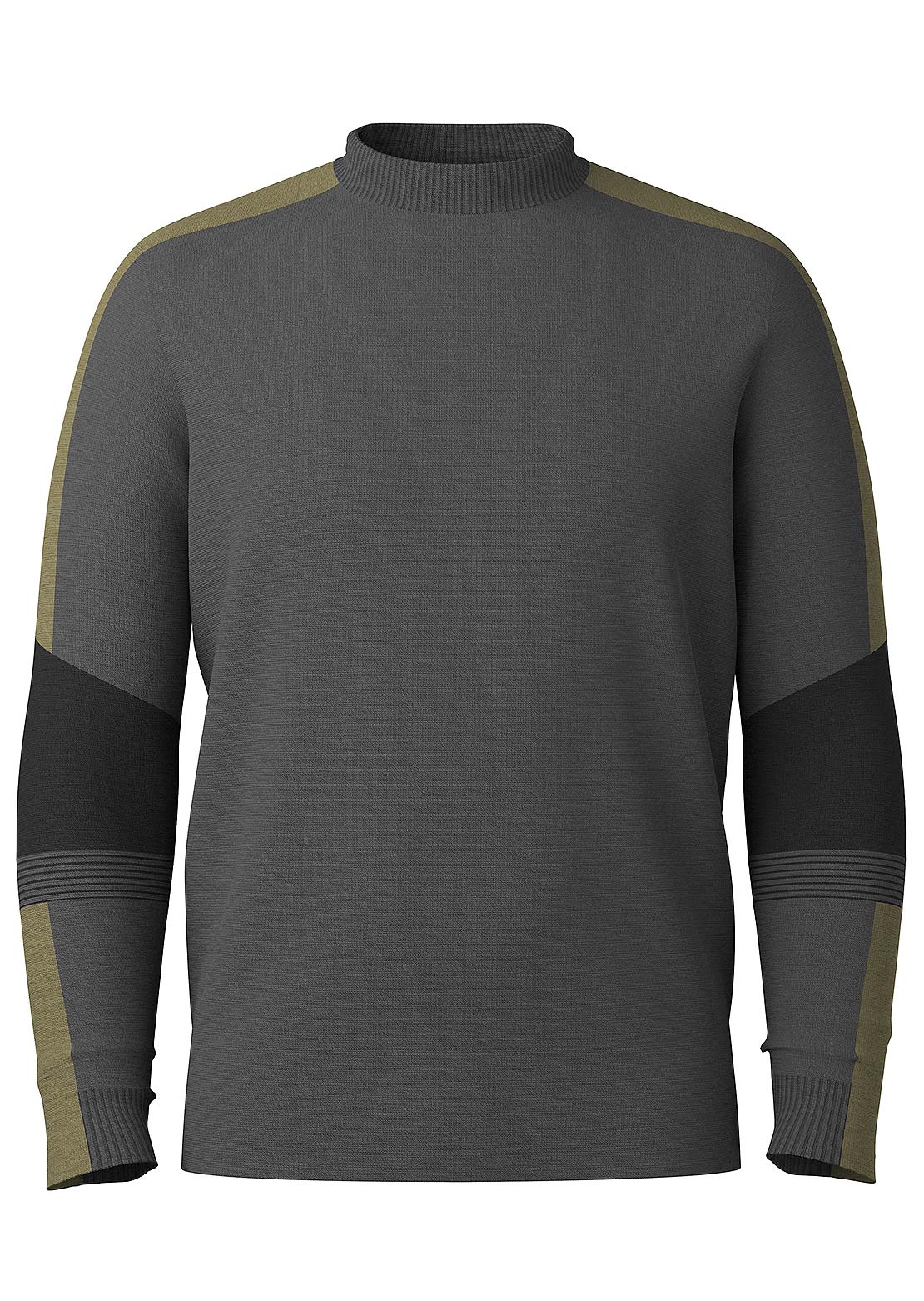 Smartwool Men's Alpine Crew Top Winter Moss