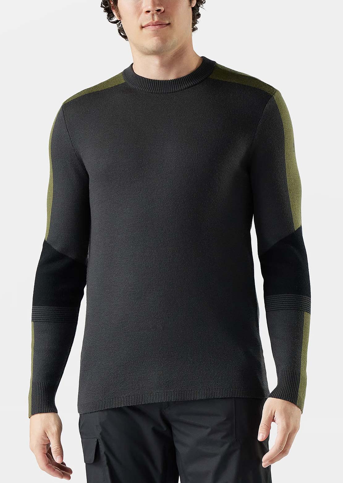 Smartwool Men's Alpine Crew Top Winter Moss