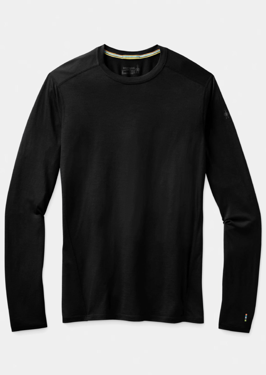 Smartwool Men's Classic All-Season Merino Crewneck Boxed Base Layer Top Black