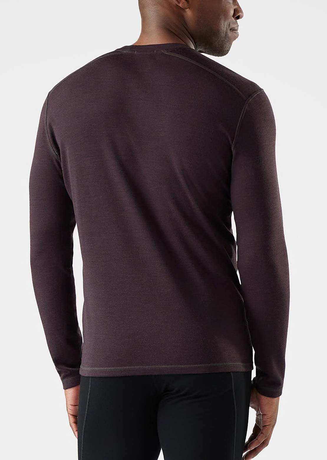 Smartwool Men's Classic Thermal Merino 250 Crew Base Layer Top Mink Heather