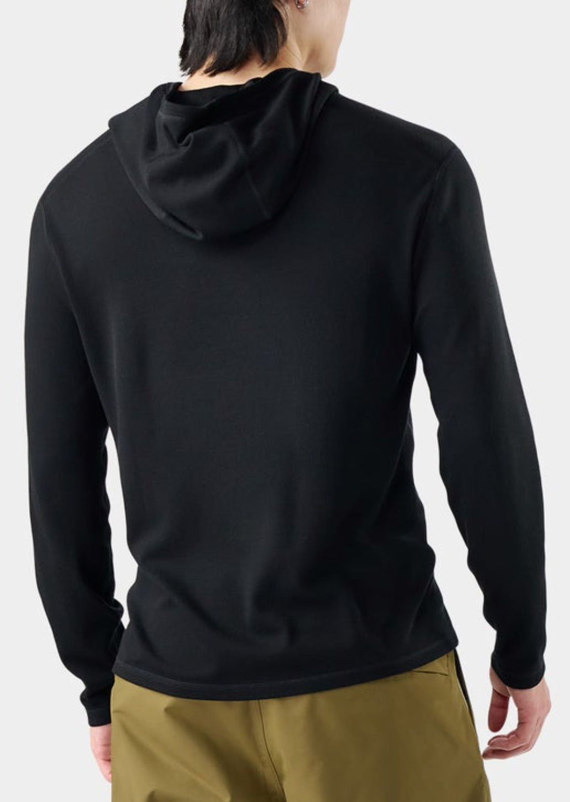 Smartwool Men's Classic Thermal Merino Base Layer Hood Black