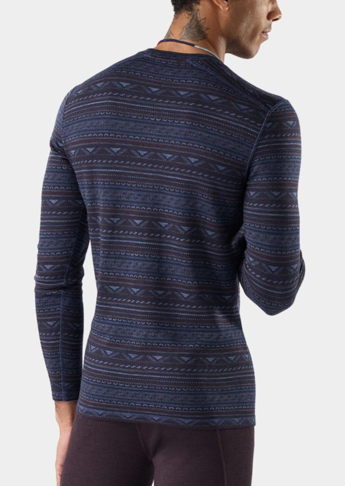 Smartwool Men's Classic Thermal Merino Crewneck Boxed Base Layer Top Nightfall Summit Soul