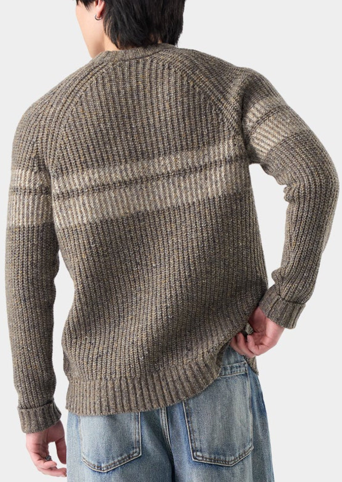 Smartwool Men's Fisherman Crewneck Sweater Mocha Heather