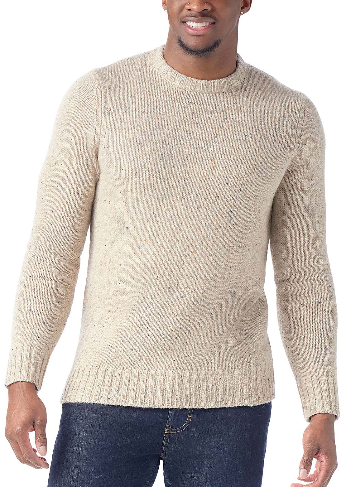 Smartwool Men's Heavy Crew Sweater Oat Heather