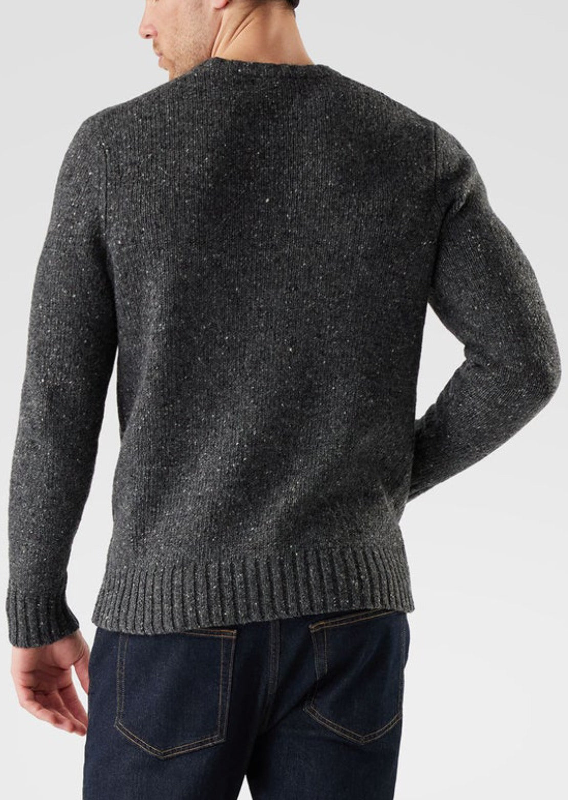 Smartwool Men's Heavy Crewneck Sweater Charcoal Heather