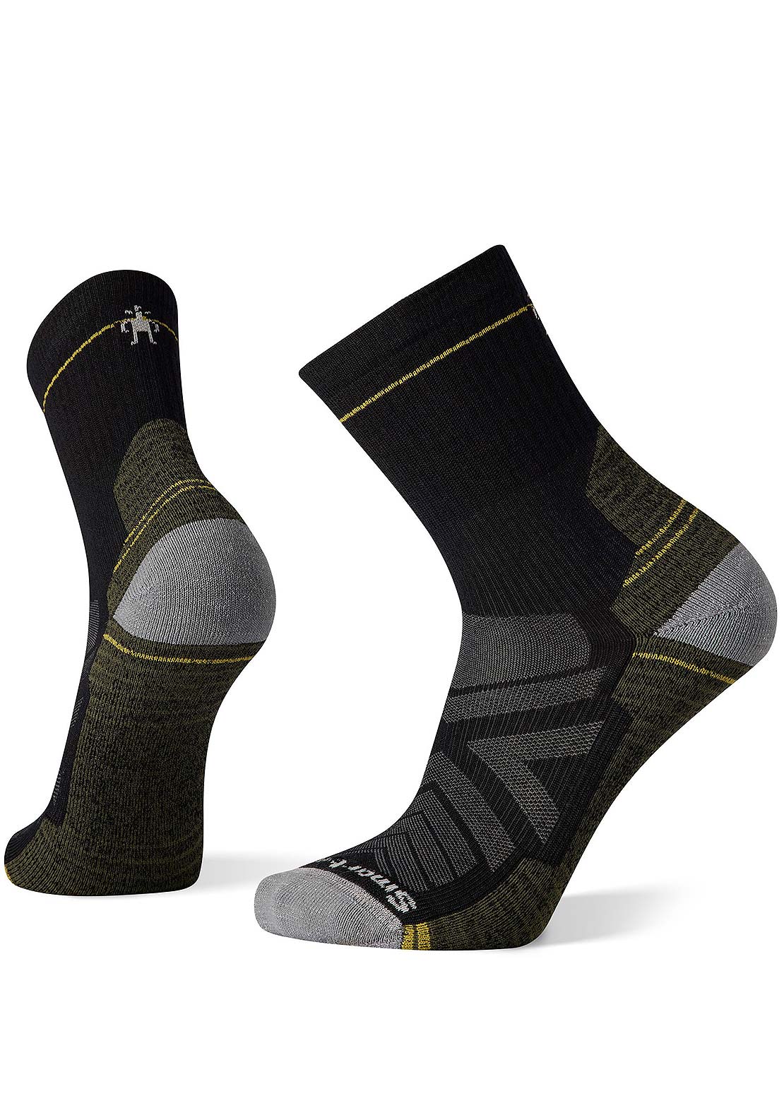 Smartwool Men's Hike Light Cushion Mid Crew Socks Black
