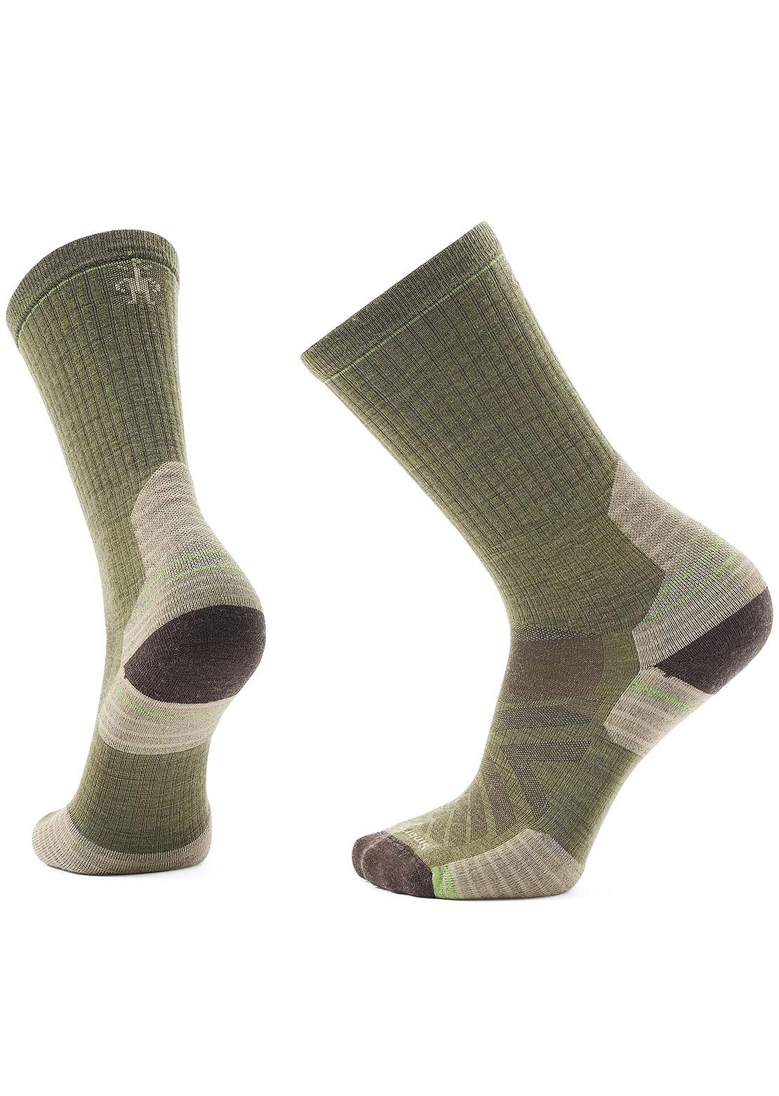 Smartwool Men's Hike Targeted Cushion Crew Socks Winter Moss