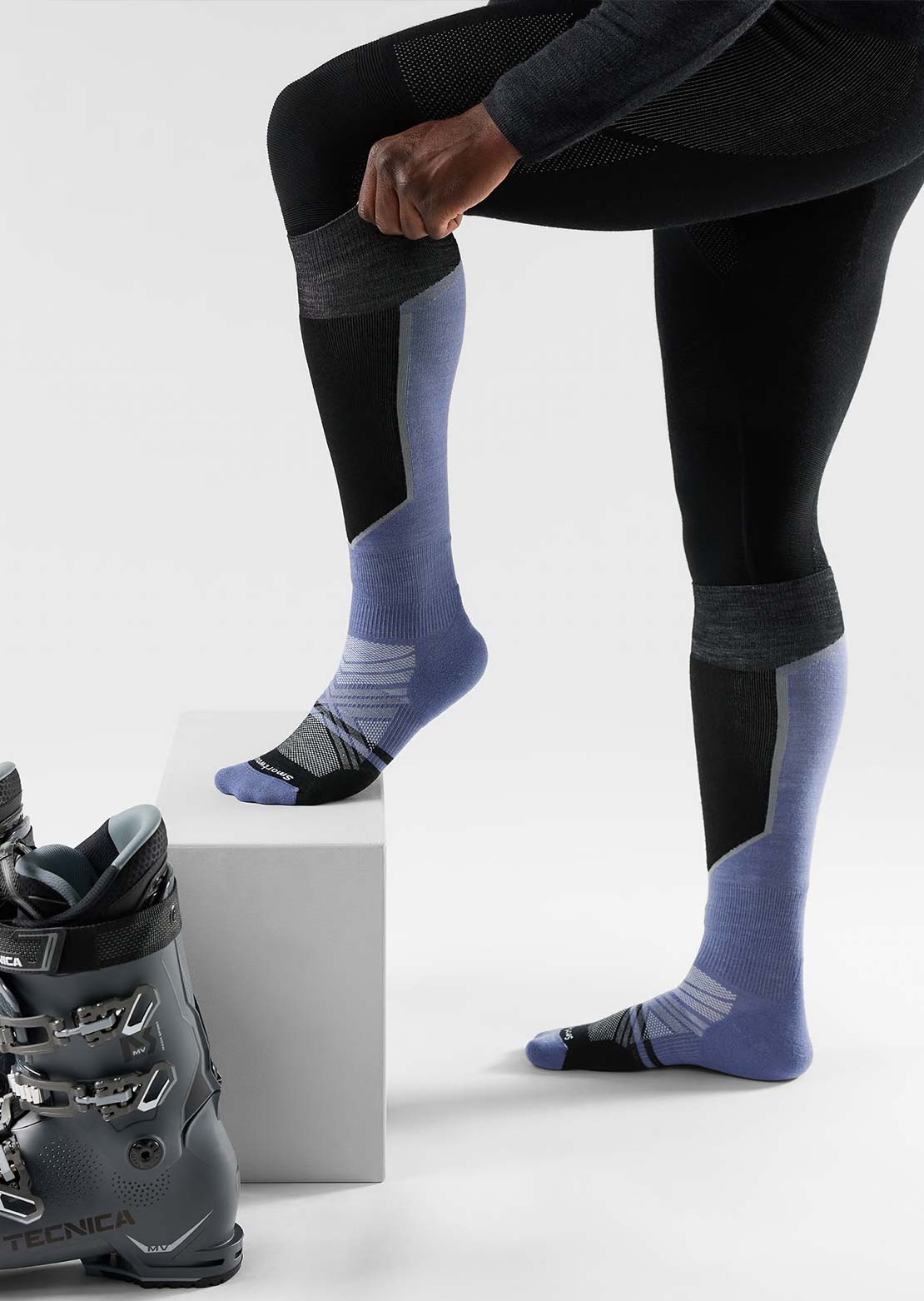 Smartwool Men's Ski Targeted Cushion Extra Stretch OTC Socks Nightfall Blue