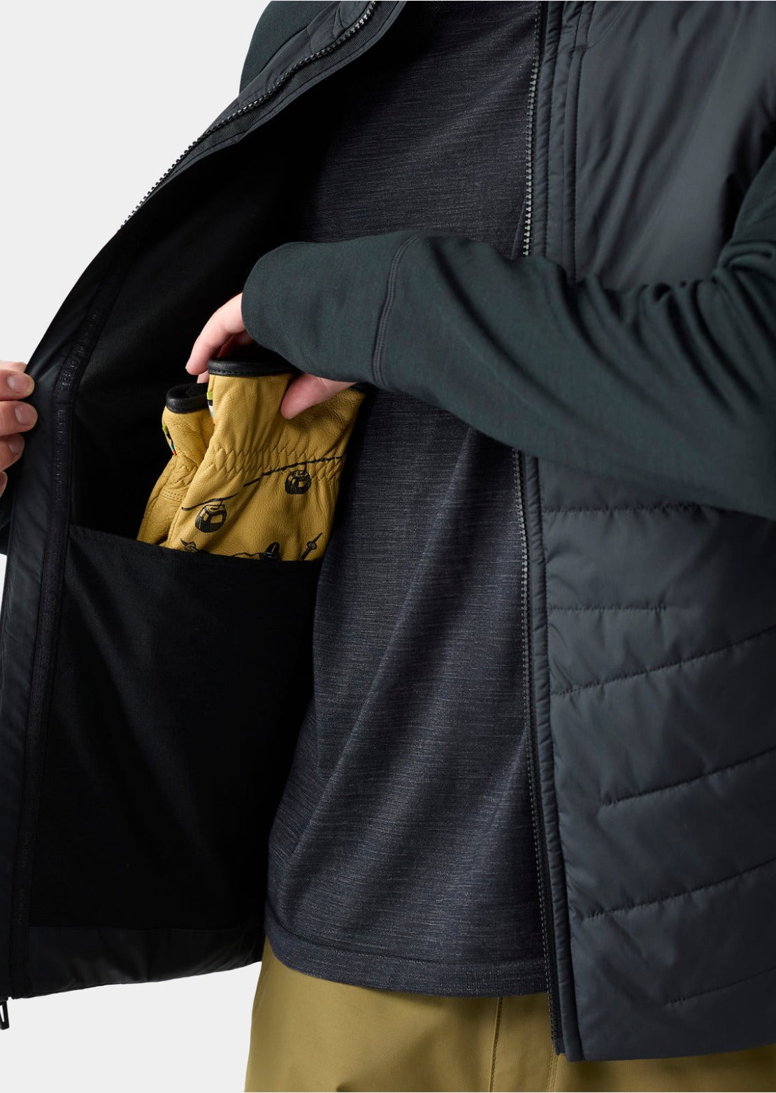 Smartwool Men's Smartloft Hybrid Jacket Black