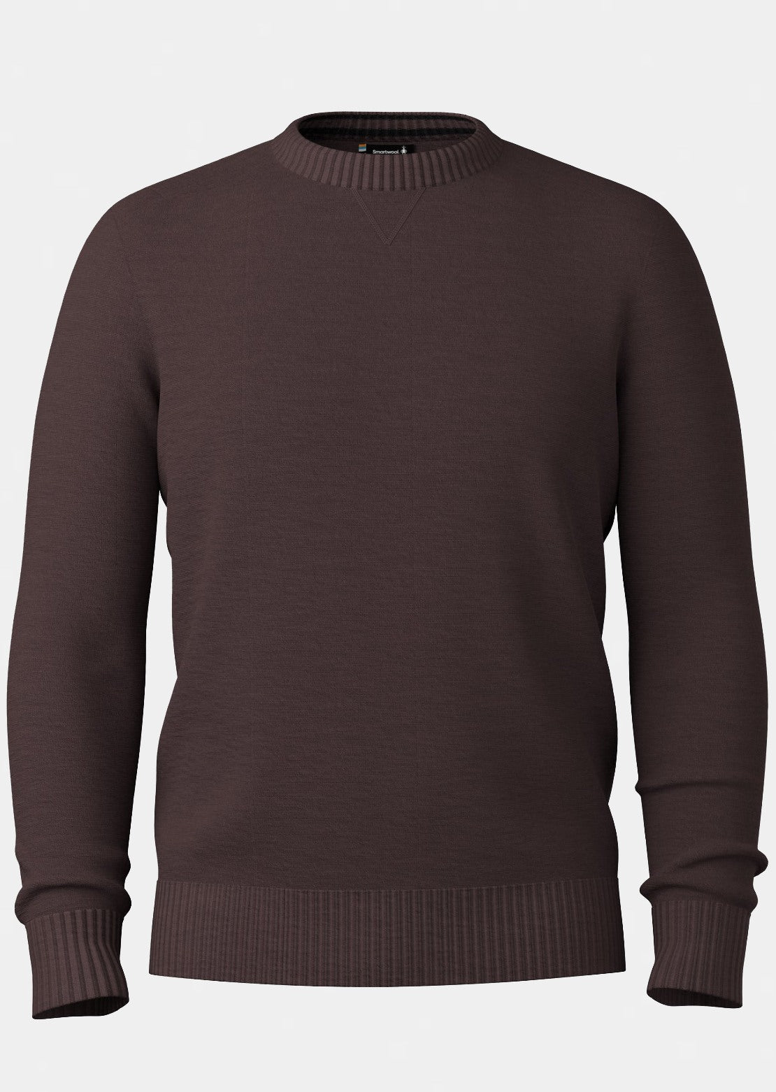 Smartwool Men's Sparwood Crewneck Sweater Mink Heather