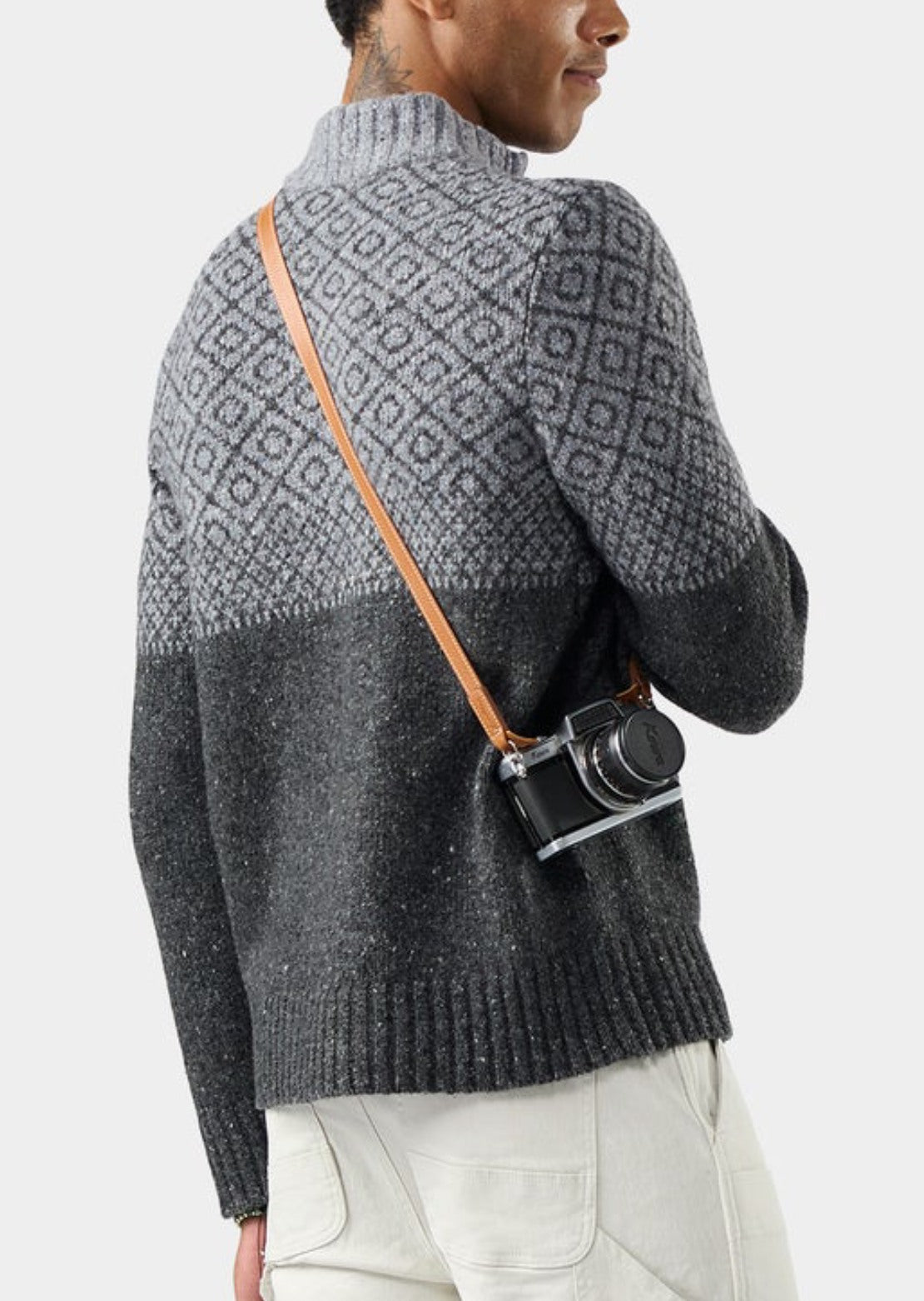 Smartwool Men's Summit 1/4 Zip Sweater Charcoal Heather