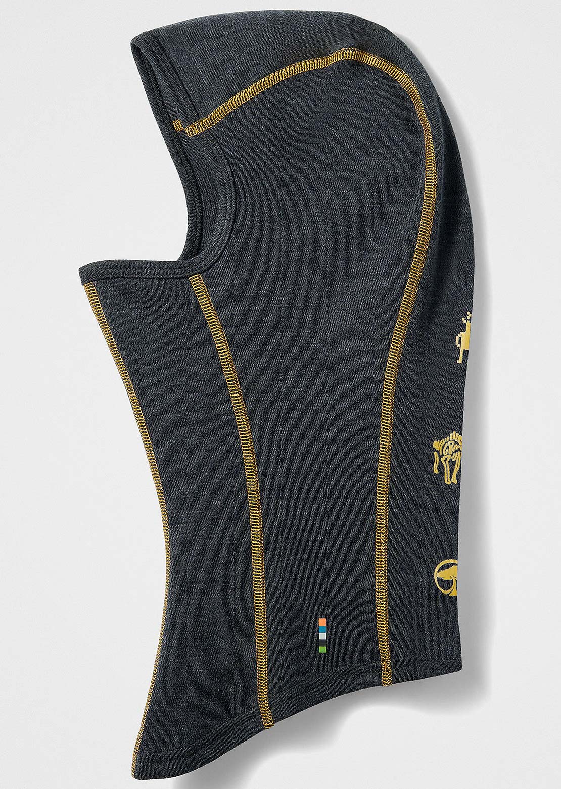 Smartwool Merino 250 Balaclava Charcoal/Honey Gold