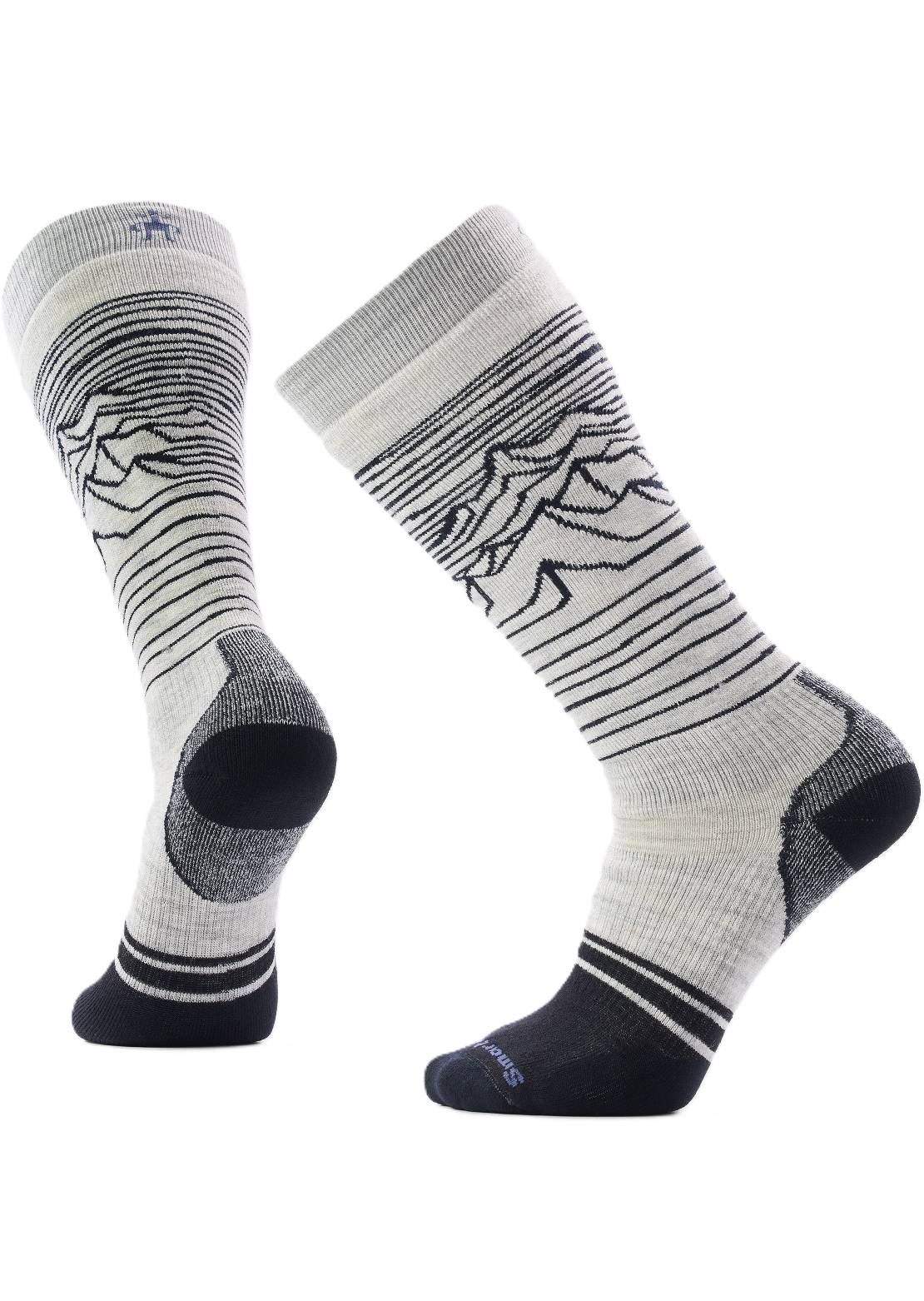Smartwool Snowboard Full Cushion Iguchi OTC Socks Ash