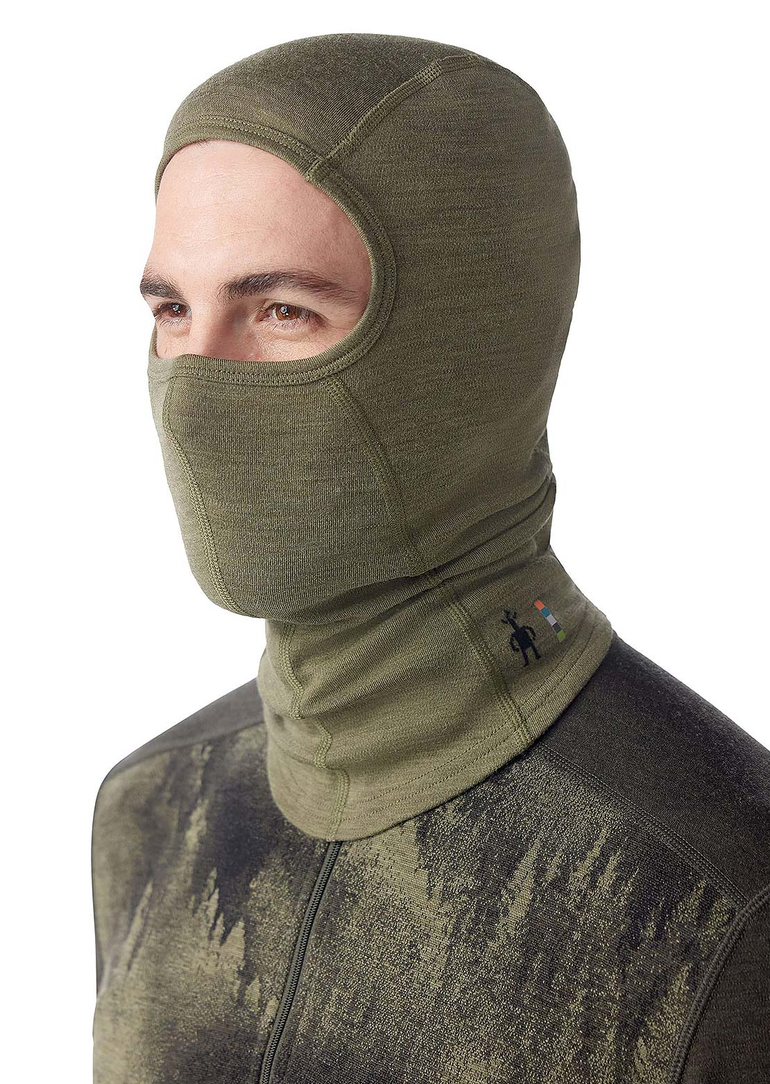 Smartwool Thermal Merino Balaclava Winter Moss Heather