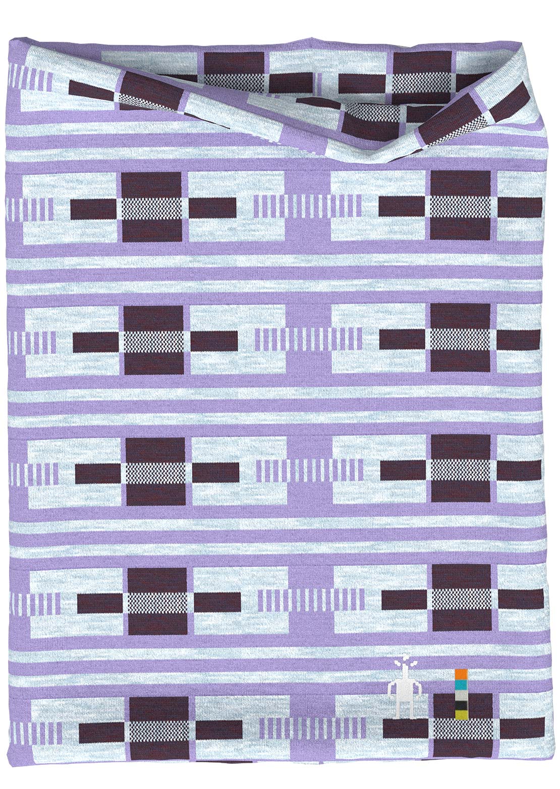 Smartwool Thermal Merino Reversible Neck Gaiter Violet Flirt With Me