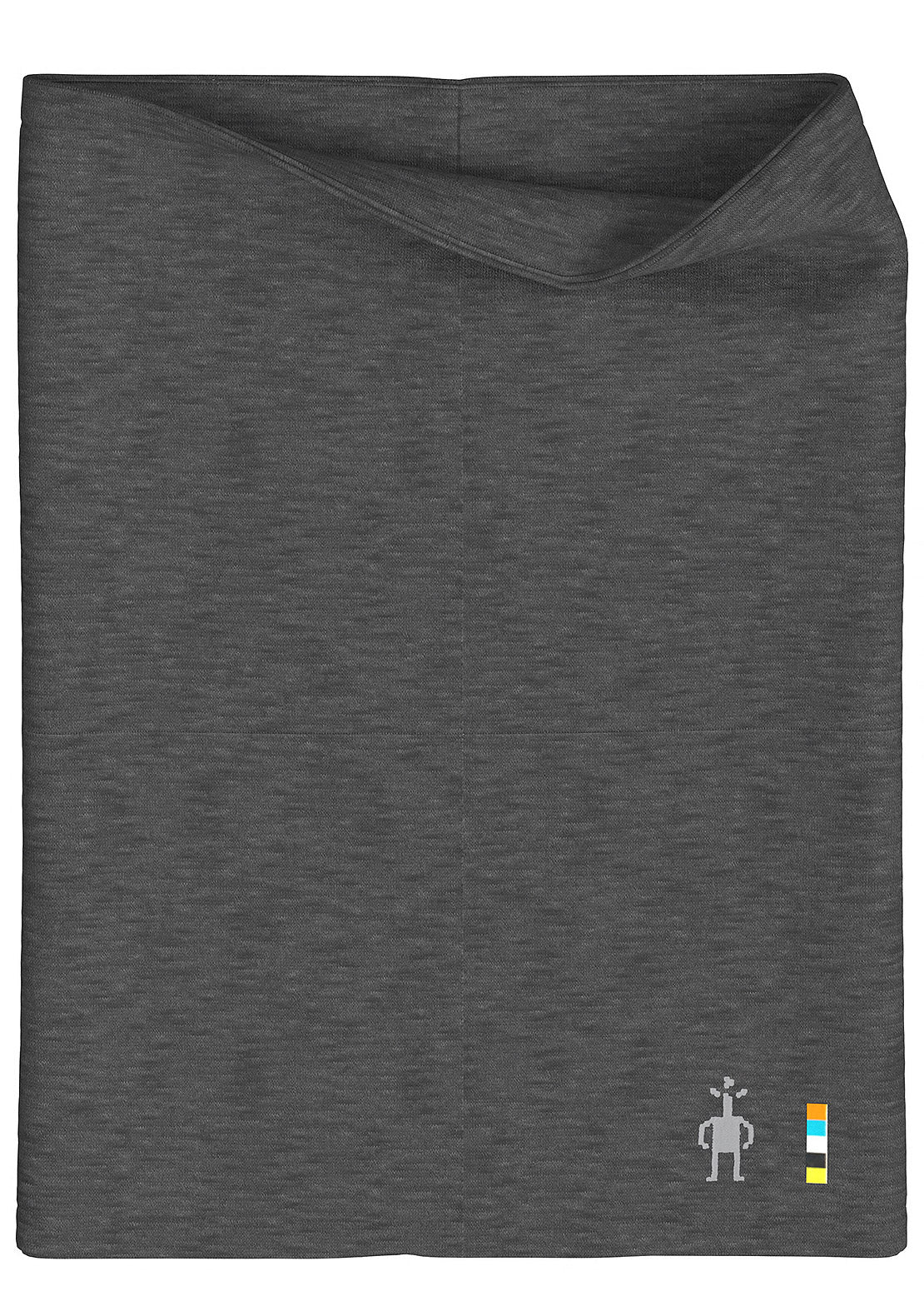 Smartwool Thermal Merino Reversible Neck Gaiter Charcoal Heather