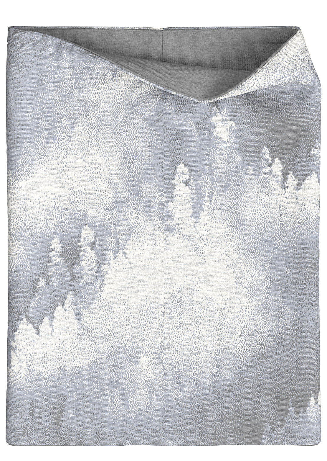 Smartwool Thermal Merino Reversible Neck Gaiter Light Gray Foggy Pines