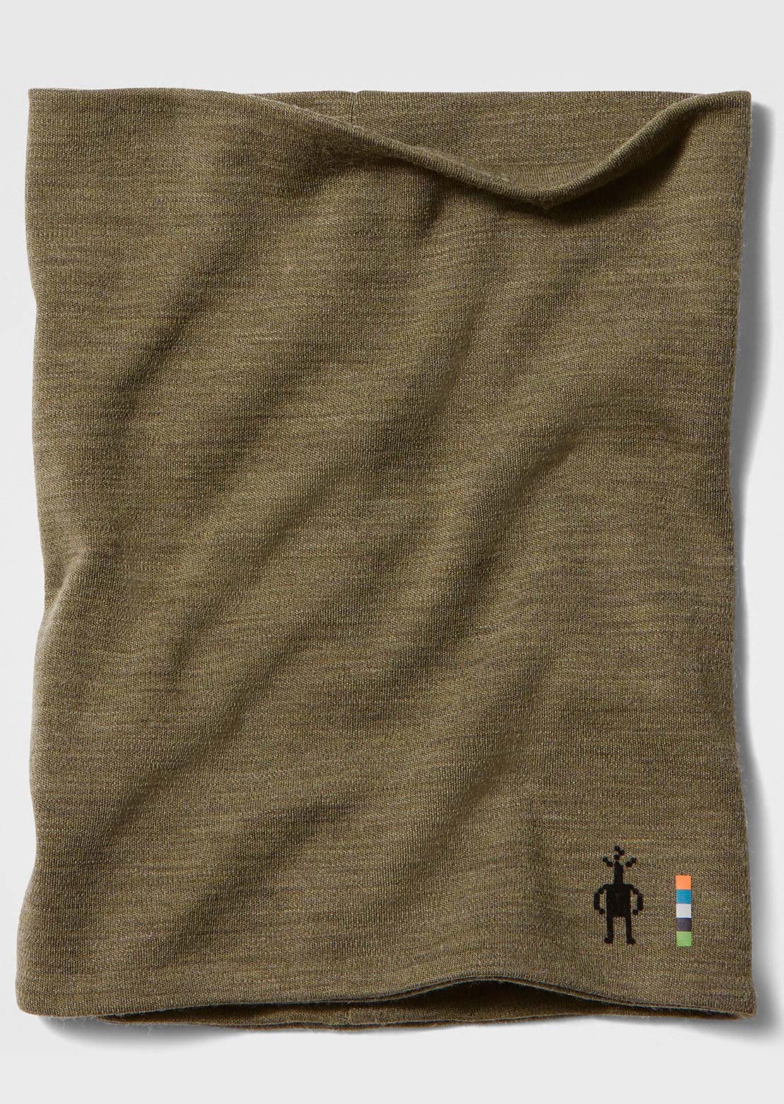 Smartwool Thermal Merino Reversible Neck Gaiter Winter Moss Heather