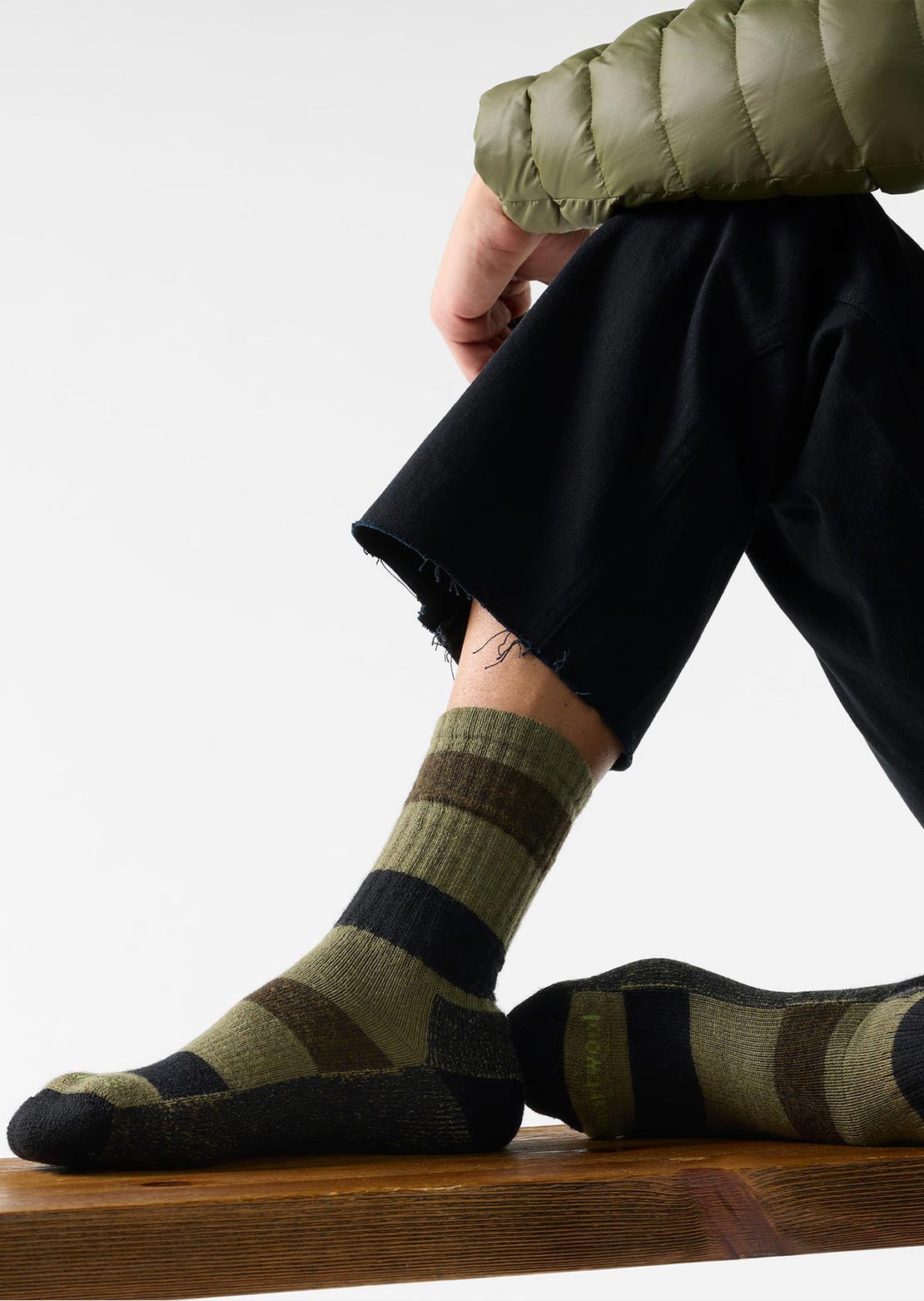 Smartwool Unisex Everyday Barnsley Crew Socks Winter Moss