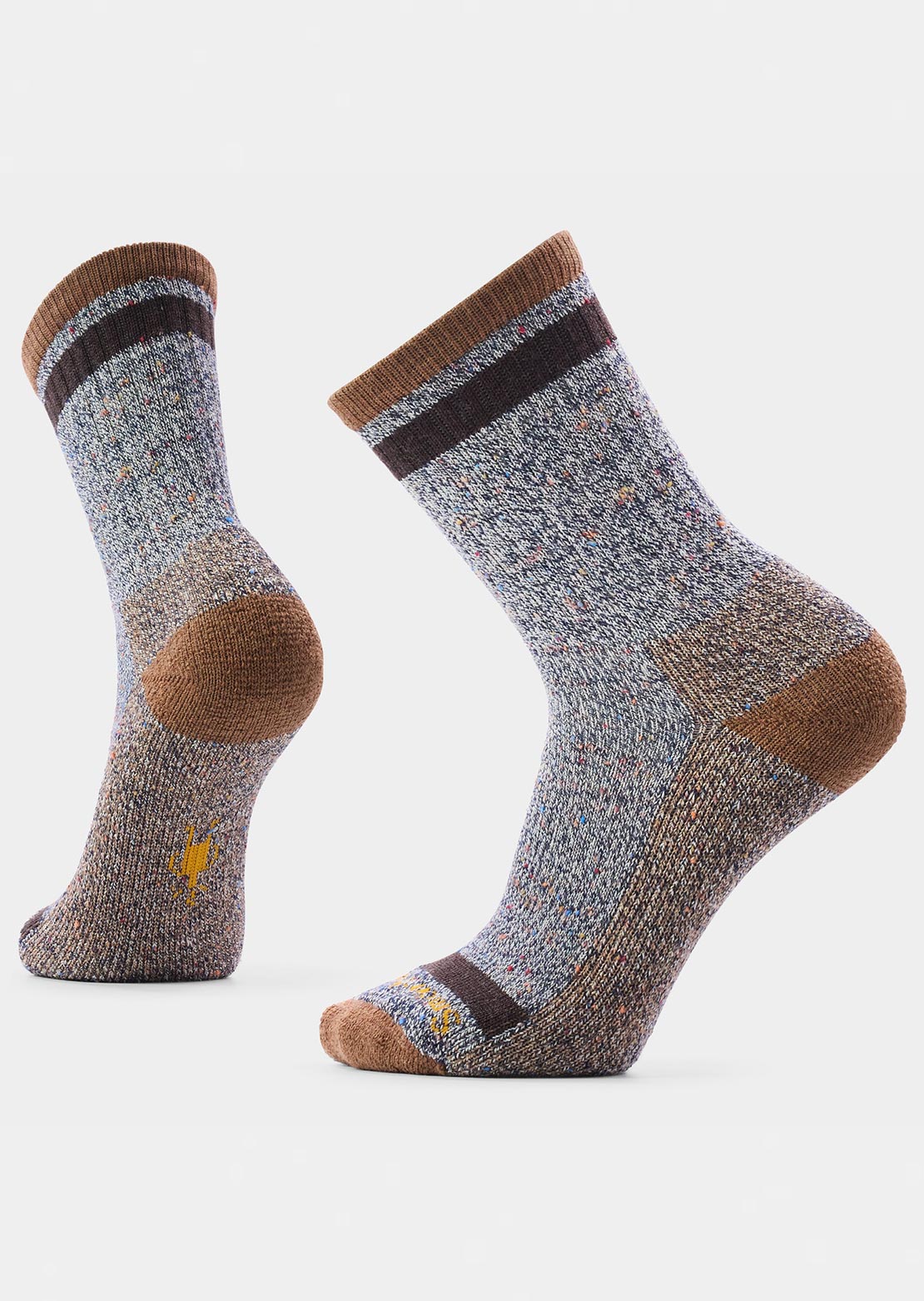 Smartwool Unisex Everyday Larimer Crew Socks Mocha