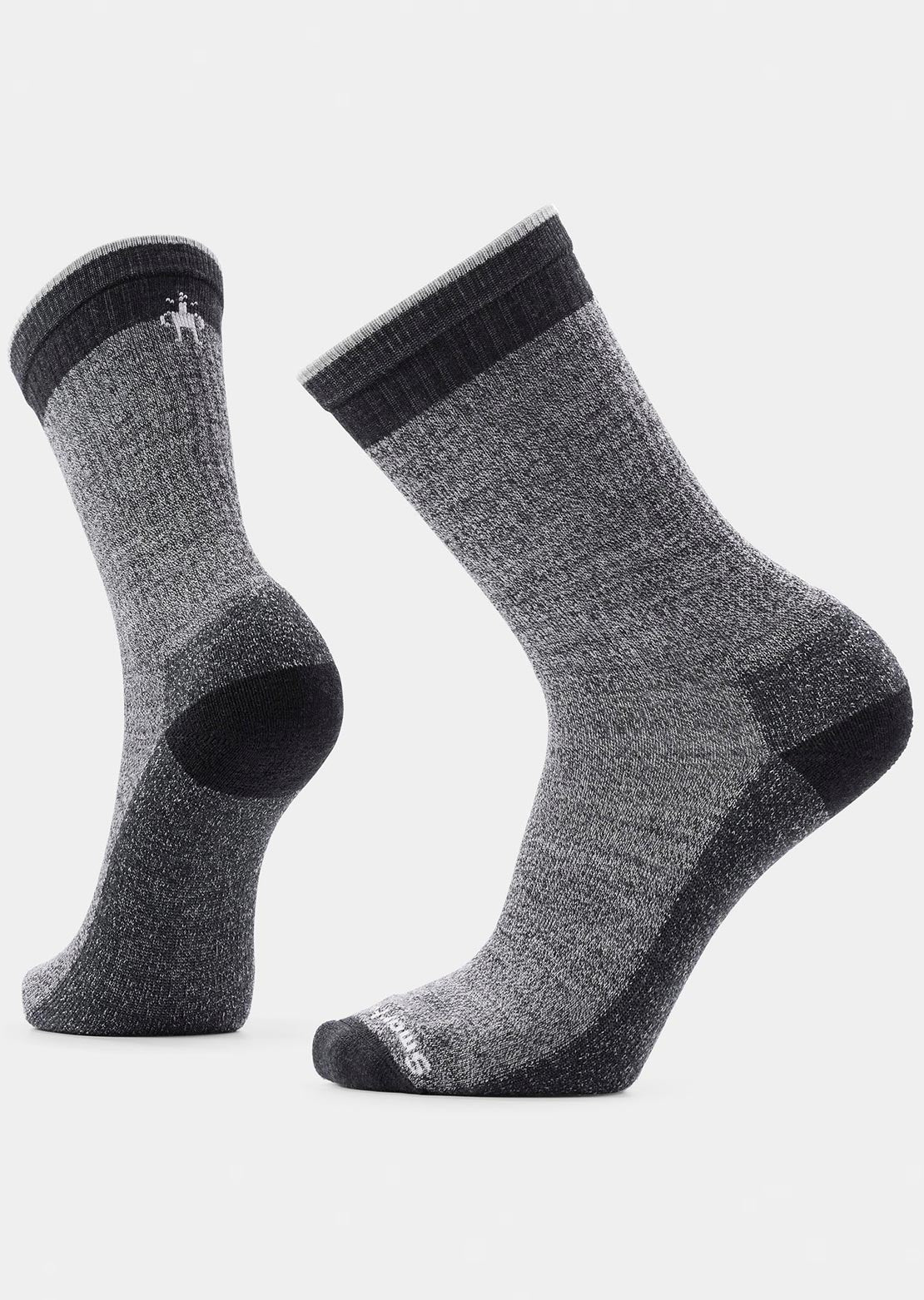 Smartwool Unisex Everyday Rollinsville Crew Socks Ash/Charcoal