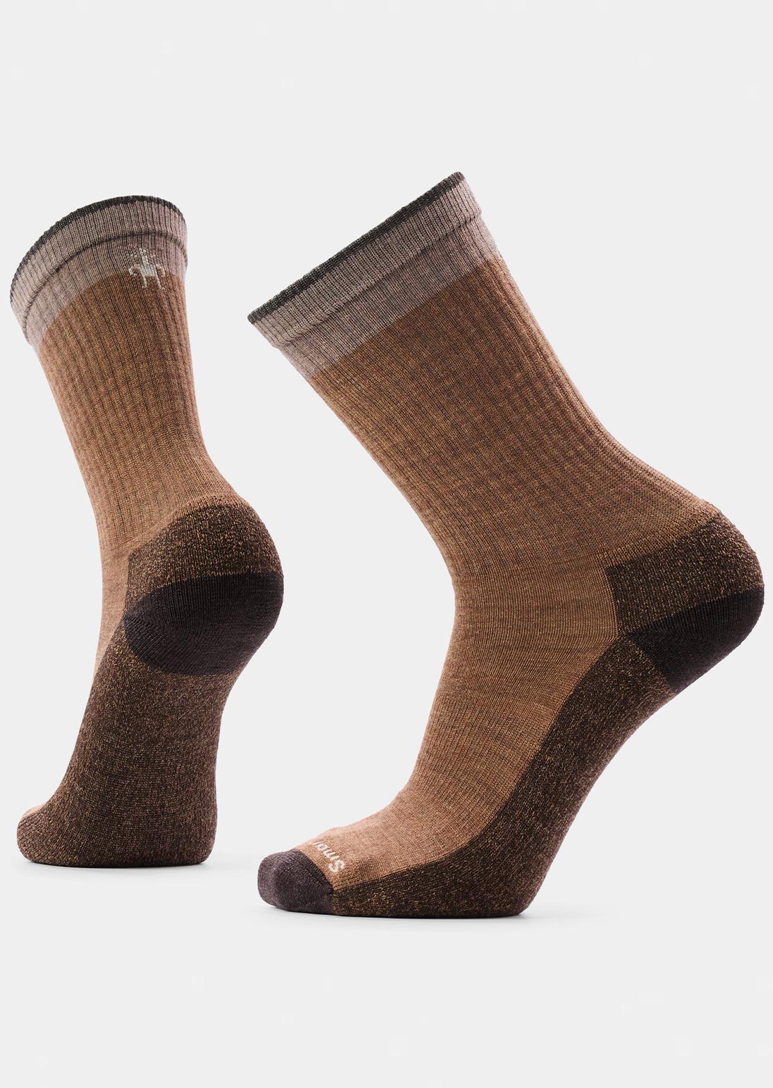 Smartwool Unisex Everyday Rollinsville Crew Socks Mocha