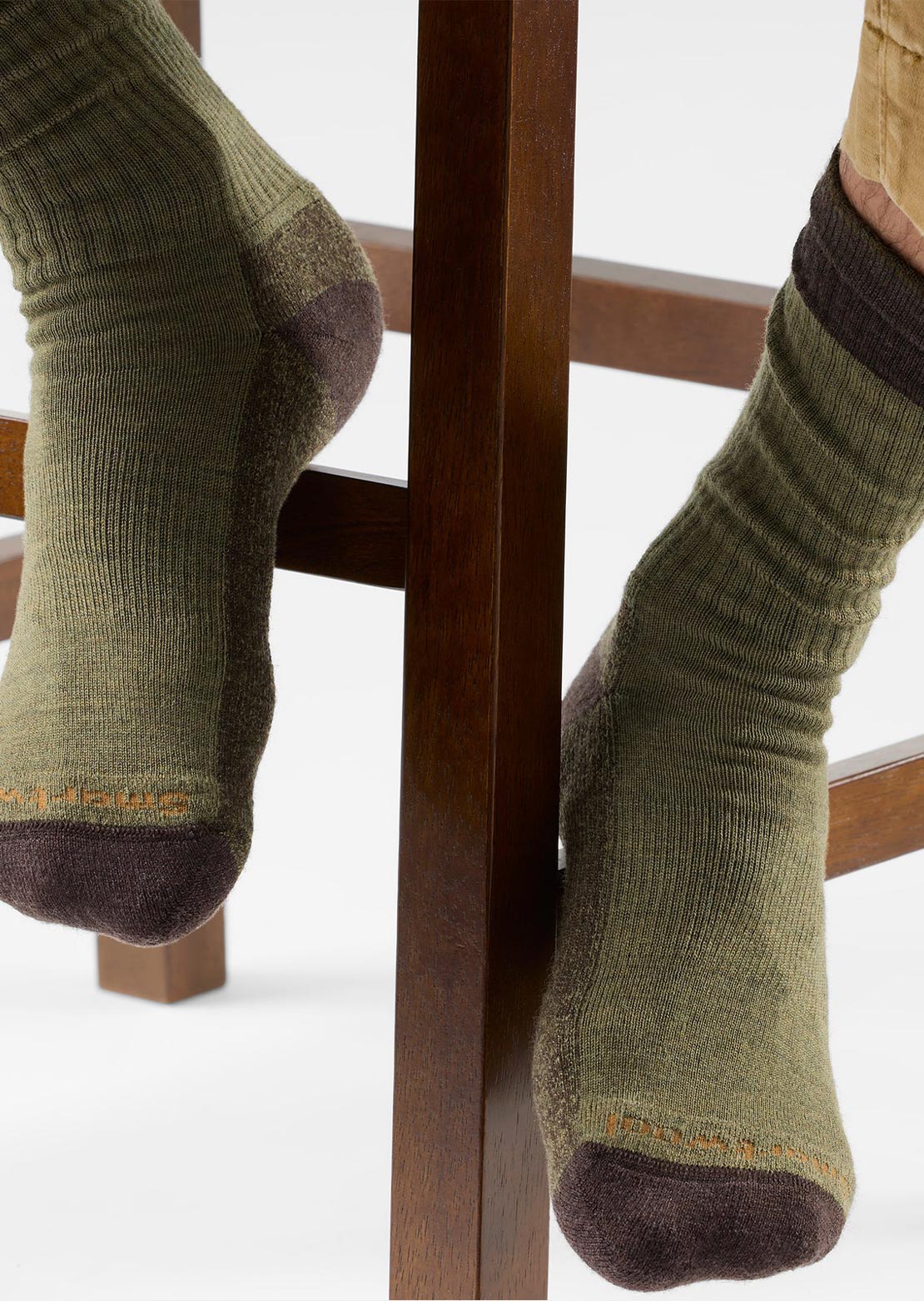 Smartwool Unisex Everyday Rollinsville Crew Socks Winter Moss