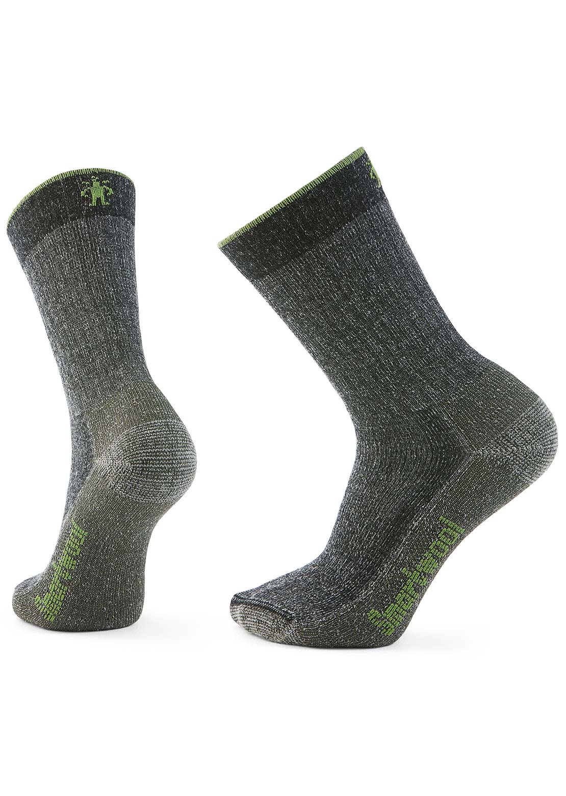 Smartwool Unisex Hike Classic Edition Full Cushion Second Cut Crew Socks Black