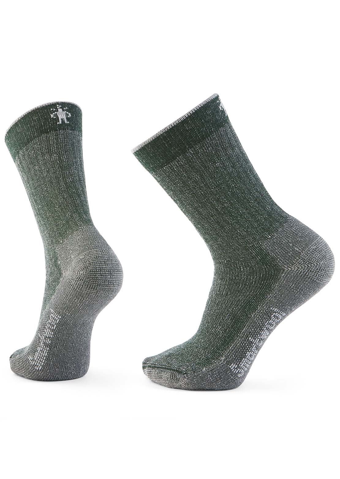Smartwool Unisex Hike Classic Edition Full Cushion Second Cut Crew Socks Dark Sage