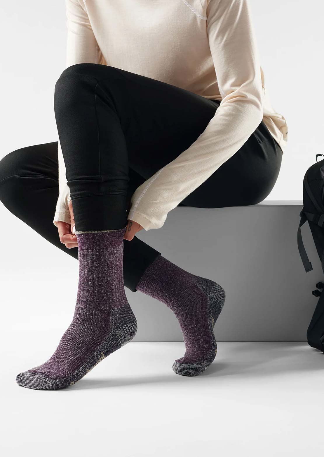 Smartwool Unisexe Hike Classic Edition Full Cushion Second Cut Crew Chaussettes
