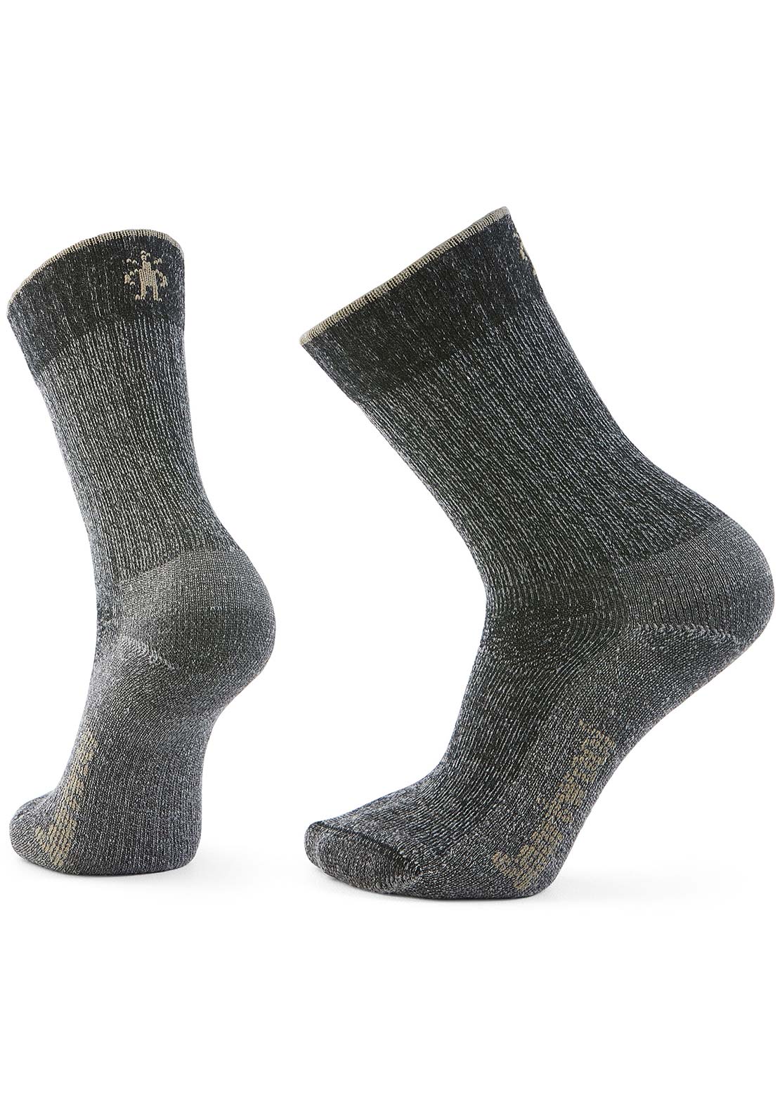 Smartwool Unisex Hike Classic Edition Light Cushion 2nd Cut Crew Socks Charcoal