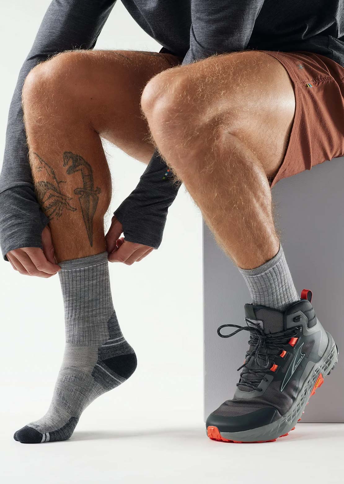 Smartwool Unisex Hike Targeted Cushion Mid Crew Socks