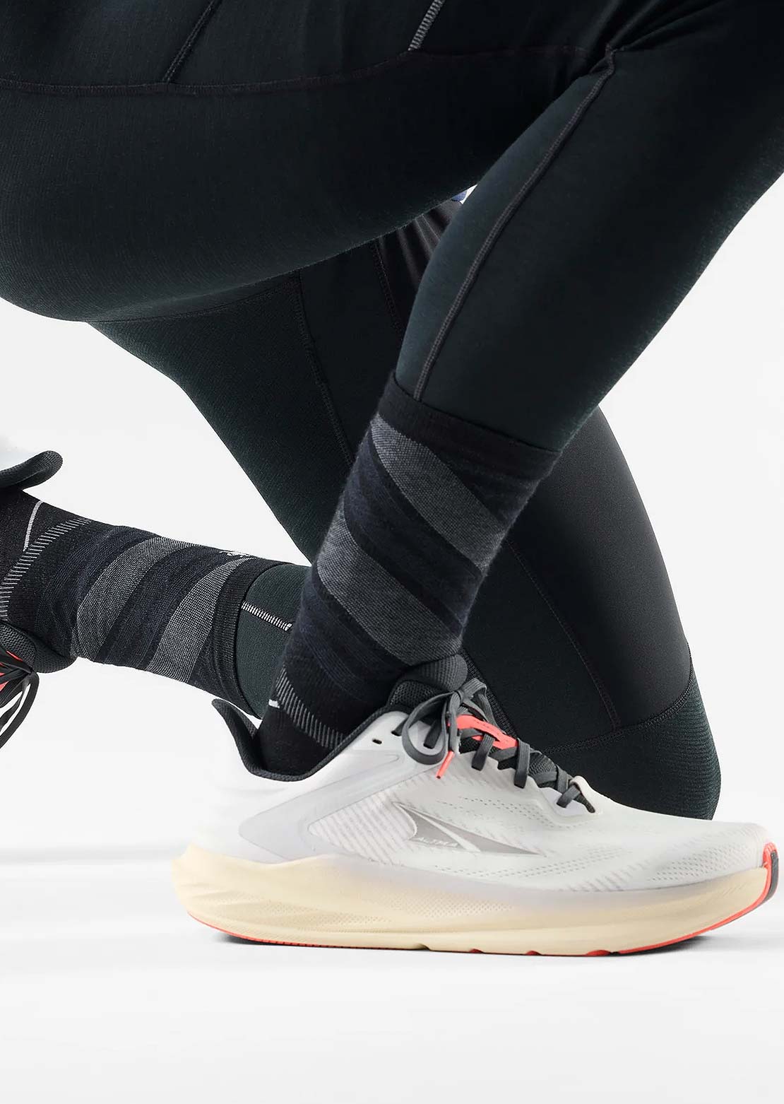 Smartwool Unisexe Run Zero Cushion Crew Chaussettes