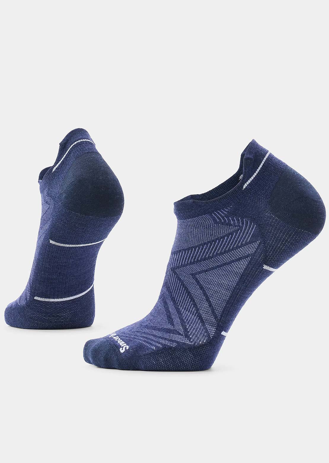 Smartwool Unisex Run Zero Cushion Low Ankle Socks