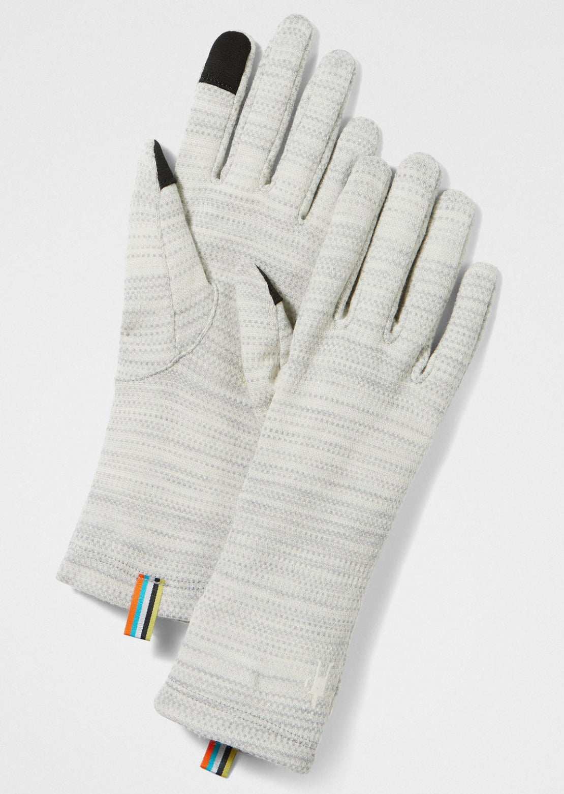 Smartwool Unisex Thermal Merino Gloves Light Gray Color Shift