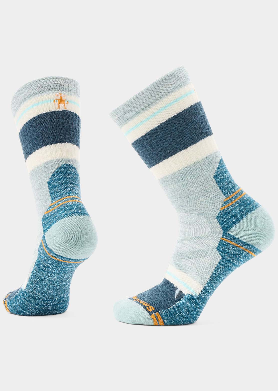 Smartwool Women's Hike Full Cushion Saturnsphere Crew Socks Frosty Green