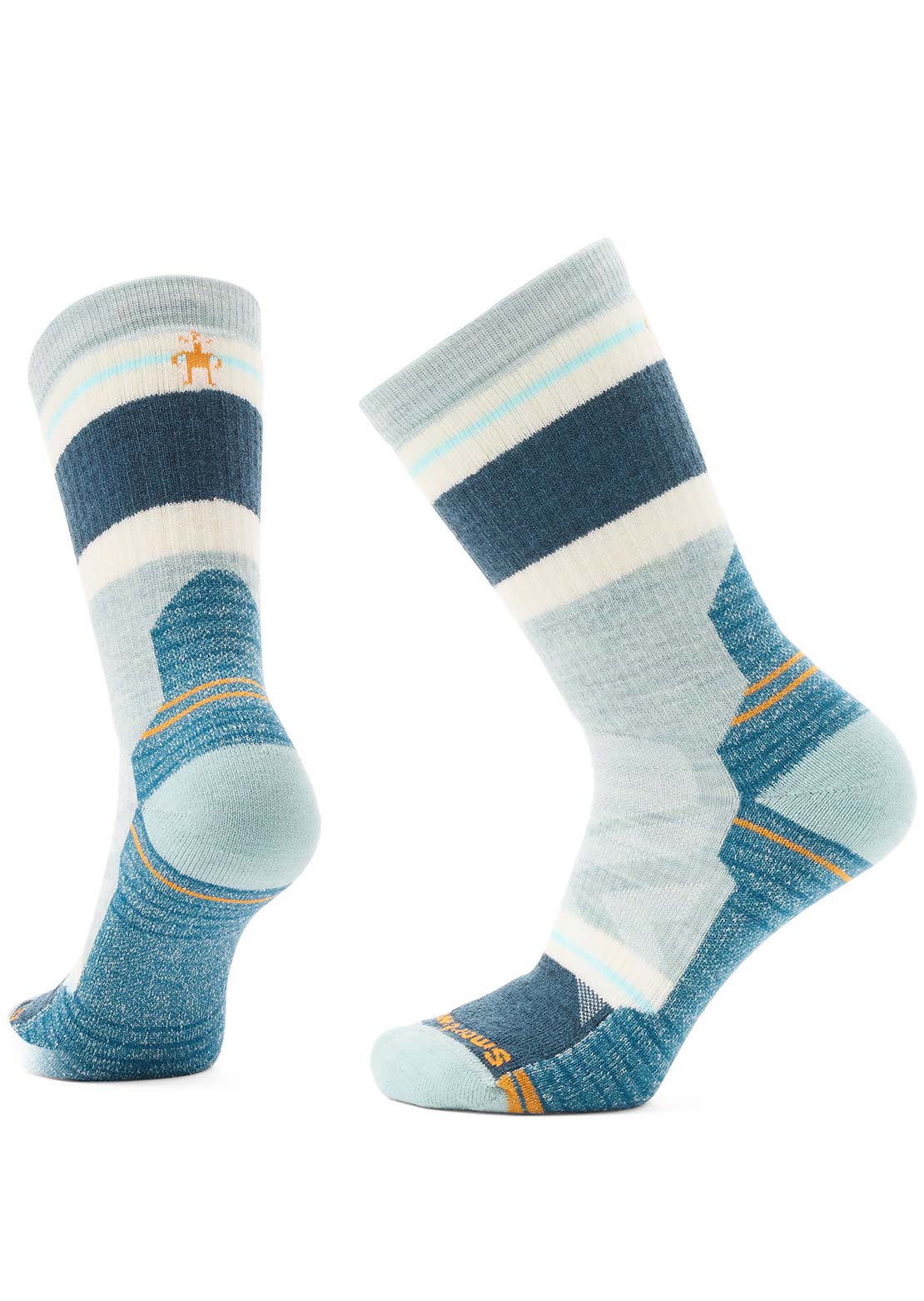 Smartwool Women's Hike Full Cushion Saturnsphere Crew Socks Forsty Green